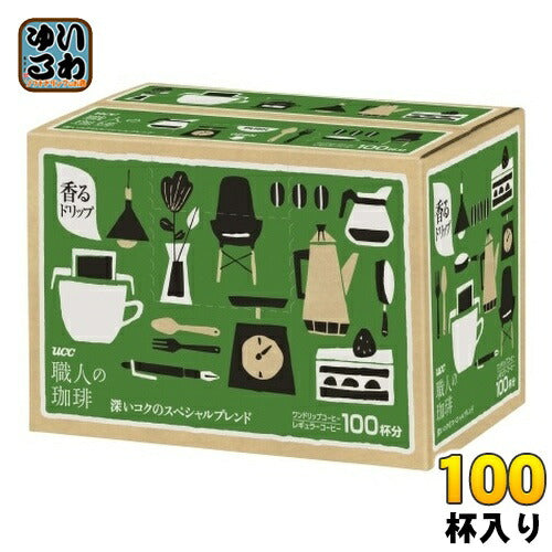 UCC 職人の珈琲 ドリップコーヒー 深いコクのスペシャルブレンド 100杯入 〔コーヒー〕