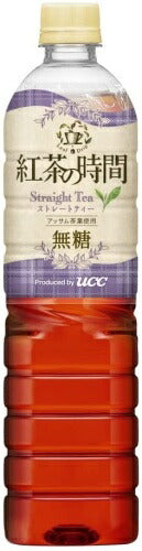 UCC 紅茶の時間 ストレートティー 無糖 900ml ペットボトル 24本 (12本入×2 まとめ買い) 〔紅茶〕
