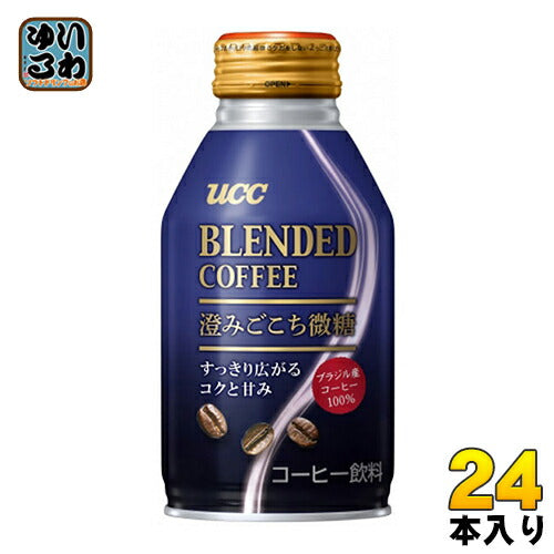 UCC ブレンドコーヒー 澄みごこち微糖 260gリキャップ缶 24本入 〔コーヒー〕