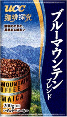 UCC 珈琲探究 ブルーマウンテンブレンド 粉 200g 24個入 〔コーヒー〕