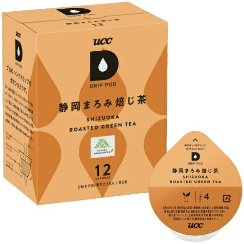 UCC DRIP POD（ドリップポッド） 静岡まろみ焙じ茶  3g×12杯分 6箱 (1箱入×6 まとめ買い)