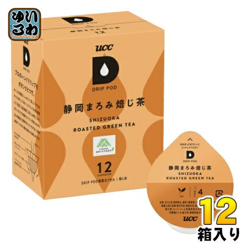 UCC DRIP POD（ドリップポッド）  静岡まろみ焙じ茶 3g×12杯分 12箱 (6箱入×2 まとめ買い)