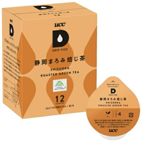 UCC DRIP POD（ドリップポッド）  静岡まろみ焙じ茶 3g×12杯分 12箱 (6箱入×2 まとめ買い)