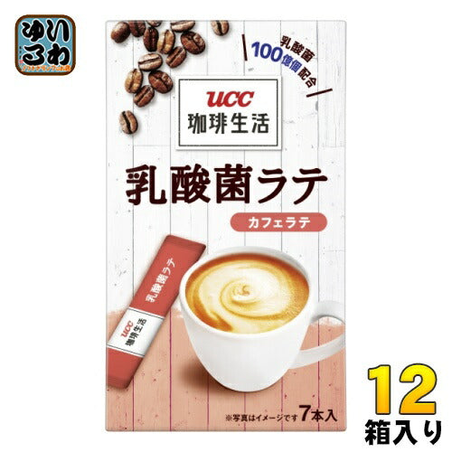 UCC 珈琲生活 乳酸菌ラテ カフェラテ 12箱入