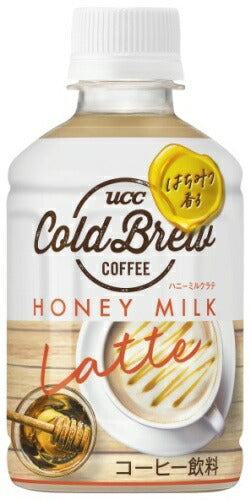 UCC COLD BREW ハニーミルクラテ 280ml ペットボトル 24本入