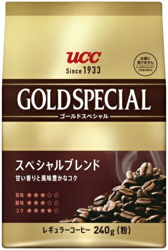 UCC ゴールドスペシャル スぺシャルブレンド 粉 240g 12袋 (6袋入×2 まとめ買い) コーヒー粉 コーヒー豆 レギュラーコーヒー