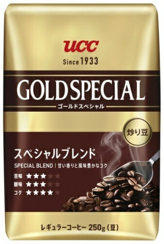 UCC ゴールドスペシャル 炒り豆 スぺシャルブレンド 250g 6袋入