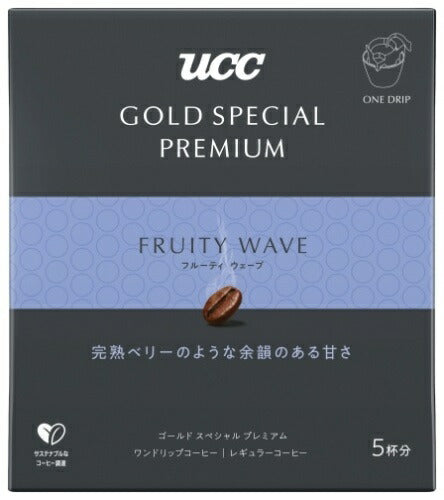 UCC ゴールドスペシャル プレミアム ワンドリップコーヒー フルーティウェーブ  50g 12袋 (6袋入×2 まとめ買い)