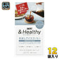 UCC &Healthy コーヒーバッグ 水出しアイスコーヒー 35g×4バッグ 12袋 (6袋入×2 まとめ買い) レギュラーコーヒー 機能性表示食品 カフェインレスコーヒー