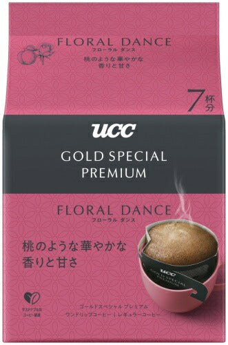 UCC ゴールドスペシャル プレミアム ワンドリップコーヒー フローラルダンス 7杯分 ×12袋 (6袋入×2 まとめ買い) レギュラーコーヒー ユーシーシー
