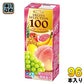 エルビー フルーツセレクション フルーツセブン100 200ml 紙パック 96本 (24本入×4 まとめ買い) フルーツジュース