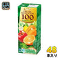 エルビー フルーツセレクション キャロットミックス100 200ml 紙パック 48本 (24本入×2 まとめ買い) 野菜ジュース 100%ジュース フルーツジュース