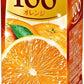 エルビー フルーツセレクション オレンジ100 200ml 紙パック 72本 (24本入×3 まとめ買い) オレンジジュース オレンジ果汁100%