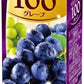 エルビー フルーツセレクション グレープ100 200ml 紙パック 24本入 ぶどうジュース グレープジュース 果汁100％