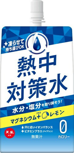 赤穂化成 熱中対策水 レモン味 300g パウチ 30個入 スポーツドリンク 熱中症対策 塩分補給 水分補給