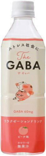 赤穂化成 The GABA 500ml ペットボトル 24本入 ザ ギャバ リラクゼーションドリンク ピーチ味