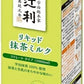 辻利 リキッド抹茶ミルク ストレートタイプ 1L 紙パック 12本 (6本入×2 まとめ買い) 宇治抹茶 大容量 ストレートタイプ 業務用