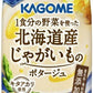 カゴメ 1食分の野菜を使った 北海道産じゃがいものポタージュ 250g 紙パック 36本 (12本入×3 まとめ買い)