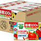 カゴメ 野菜生活100 国産100％やさいとりんご 100ml 紙パック 120本 (30本入×4 まとめ買い) 野菜ジュース ミックスジュース　砂糖不使用