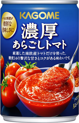 カゴメ 濃厚あらごしトマト 295g 缶 24個入 〔ホールトマト ダイストマト トマト缶 とまと トマト料理〕