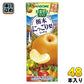 カゴメ 野菜生活100 栃木にっこり梨ミックス 195ml 紙パック 48本 (24本入×2 まとめ買い) 野菜ジュース 季節限定 ビタミン 砂糖不使用