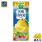 カゴメ 野菜生活100 宮崎日向夏ミックス 195ml 紙パック 48本 (24本入×2 まとめ買い) 野菜ジュース 季節限定 砂糖不使用 日向夏 宮崎県産 ビタミンC