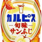 アサヒ カルピス 旬味 サンふじ 5倍希釈用 470mlピースボトル 12本入 乳酸菌飲料 希釈用