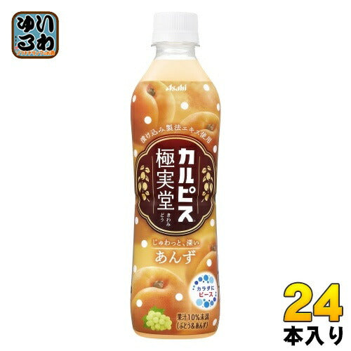 アサヒ カルピス 極実堂 あんず 500ml ペットボトル 24本入 乳飲料 杏 CALPIS