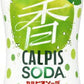 アサヒ カルピスソーダ 香る青りんご 500ml ペットボトル 48本 (24本入×2 まとめ買い) 炭酸飲料 リンゴ 果汁炭酸 soda