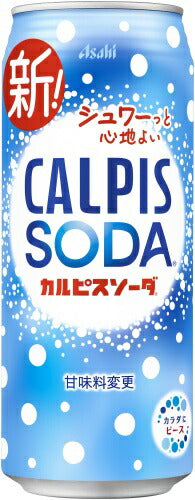 アサヒ カルピス カルピスソーダ 500ml 缶 24本入 乳性炭酸飲料 炭酸飲料