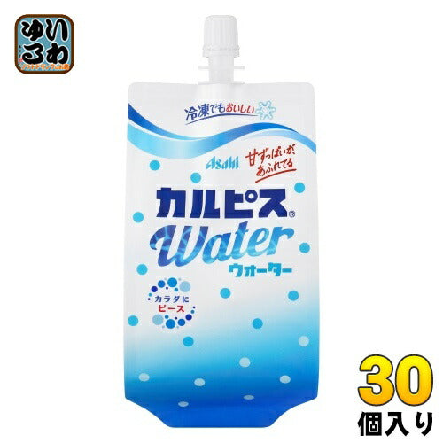 アサヒ カルピスウォーター 300g パウチ 30個入 乳酸菌飲料 冷凍可能