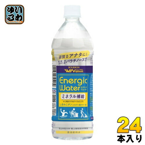 ブルボン ウィングラム エナジックウォーター 500mlペット 24本入 スポーツドリンク 熱中症対策 水分補給