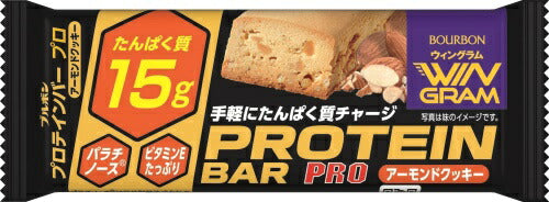 ブルボン プロテインバー PRO アーモンドクッキー 27本 (9本入×3 まとめ買い)