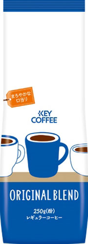 キーコーヒー オリジナルブレンド 250g 20袋入 〔コーヒー〕