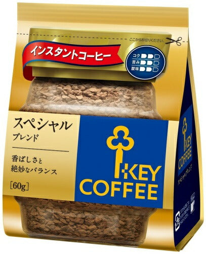 キーコーヒー インスタントコーヒー スペシャルブレンド 60g 24袋 (12袋入×2 まとめ買い)