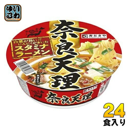 寿がきや食品 全国麺めぐり 奈良天理ラーメン 24食 (12食入×2 まとめ買い)