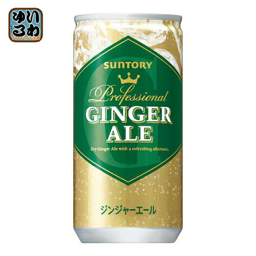 サントリー ジンジャーエール 200ml 缶 60本 (30本入×2 まとめ買い) ジンジャエール 〔炭酸飲料〕