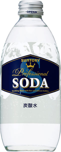 サントリー ソーダ 350ml 瓶 24本入 〔炭酸飲料〕