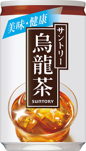 サントリー 烏龍茶 160g 缶 90本 (30本入×3 まとめ買い) 〔お茶〕