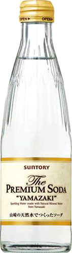 サントリー ザ・プレミアムソーダ YAMAZAKI 240ml 瓶 24本入 〔炭酸飲料〕
