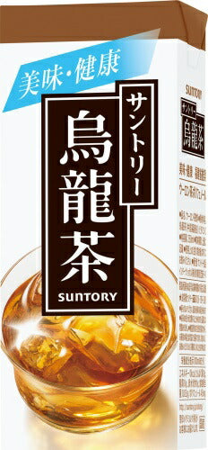 雪印メグミルク サントリー 烏龍茶 250ml 紙パック 24本入 茶飲料 健康食中茶