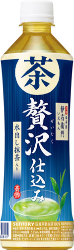 サントリー 緑茶 伊右衛門 贅沢仕込み 525ml ペットボトル 24本入 茶飲料 煎茶