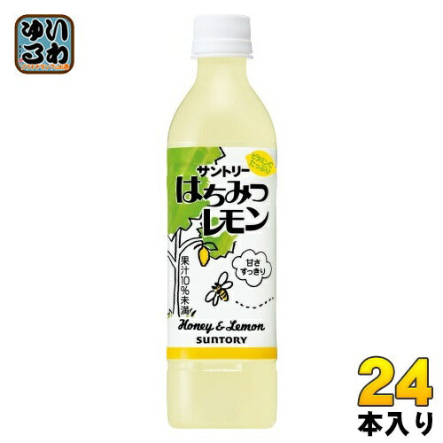 サントリー はちみつレモン 470ml ペットボトル 24本入 〔果汁飲料〕