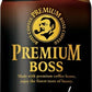 サントリー BOSS ボス プレミアムボス ブラック 390g ボトル缶 24本入 缶コーヒー 珈琲