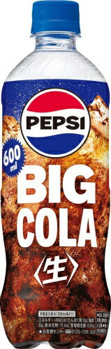 サントリー ペプシ BIG 生 600ml ペットボトル 24本入 炭酸飲料 PEPSI コーラ