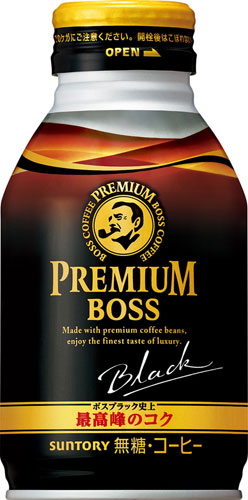 サントリー BOSS ボス プレミアムボス ブラック 285g ボトル缶 24本入 缶コーヒー 珈琲