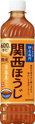 サントリー 伊右衛門 関西ほうじ (地域限定) 600ml ペットボトル 24本入 お茶 ブレンド茶 ほうじ茶 焙じ茶