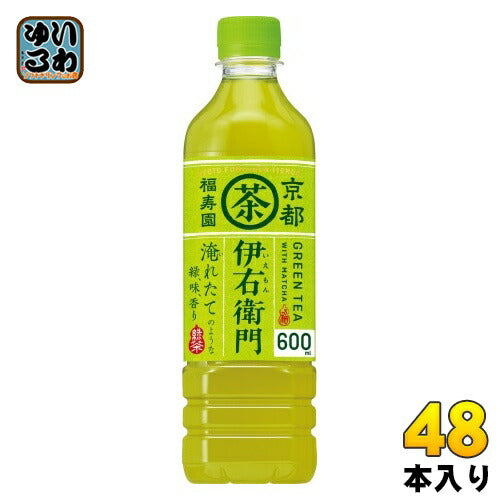 サントリー 緑茶 伊右衛門 600ml ペットボトル 48本 (24本入×2 まとめ買い)