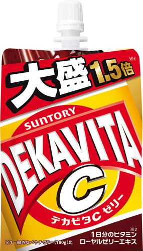 サントリー デカビタC ゼリー 270g パウチ 30本入 〔でかびたC デカビタシー ビタミン ロイヤルゼリー〕