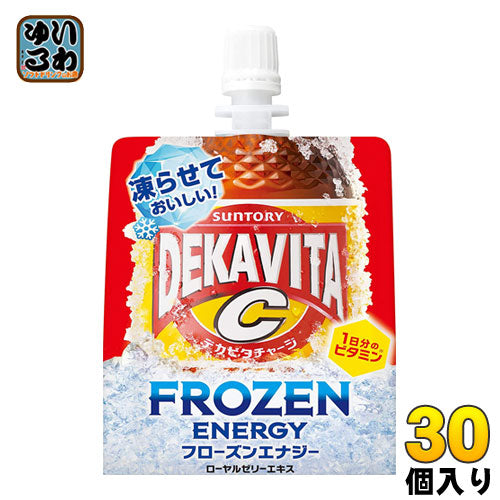 サントリー デカビタC フローズンエナジー 140g パウチ 30個入 〔その他〕